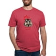 thumbnail image 1 of CafePress - Here's My Heart Cute Raccoon Blowing Kisse T Shirt - Mens Tri-blend T-Shirt, 1 of 4