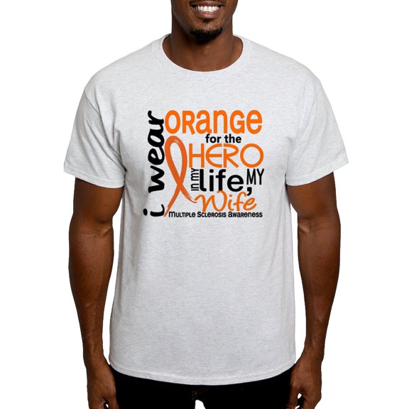 CafePress - Hero In Life 2 MS Light T Shirt - Men's Classic Graphic T-Shirt