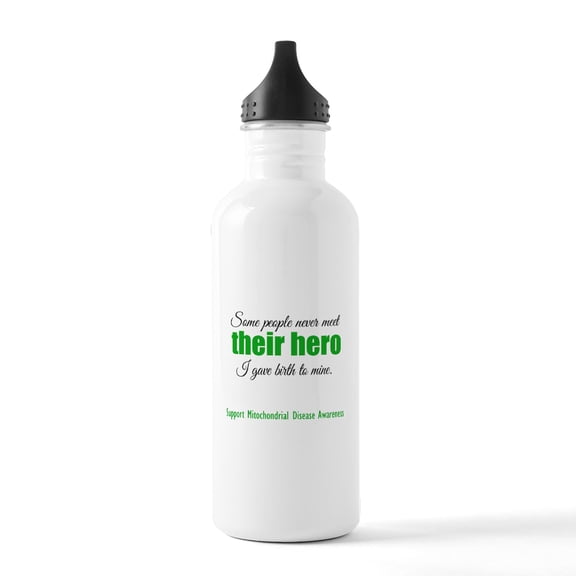 CafePress - Hero Mito Water Bottle - Stainless Steel Water Bottle, Sports Bottle, 1.0L