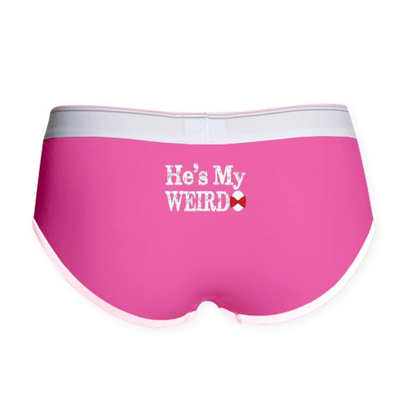 CafePress - Hes My Weirdo Couple Women's Boy Brief - Women's Novelty Briefs, Size S-XL