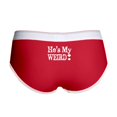 thumbnail image 1 of CafePress - Hes My Weirdo Couple Women's Boy Brief - Women's Novelty Briefs, Size S-XL, 1 of 4