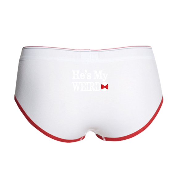 CafePress - Hes My Weirdo Couple Women's Boy Brief - Women's Novelty Briefs, Size S-XL