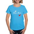 thumbnail image 1 of CafePress - Hey, Boo T Shirt - Women's Traditional Fit Dark T-Shirt, 1 of 4