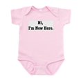 thumbnail image 1 of CafePress - Hi, I'm New Here Infant Bodysuit - Baby Light Bodysuit, Size Newborn - 24 Months, 1 of 4