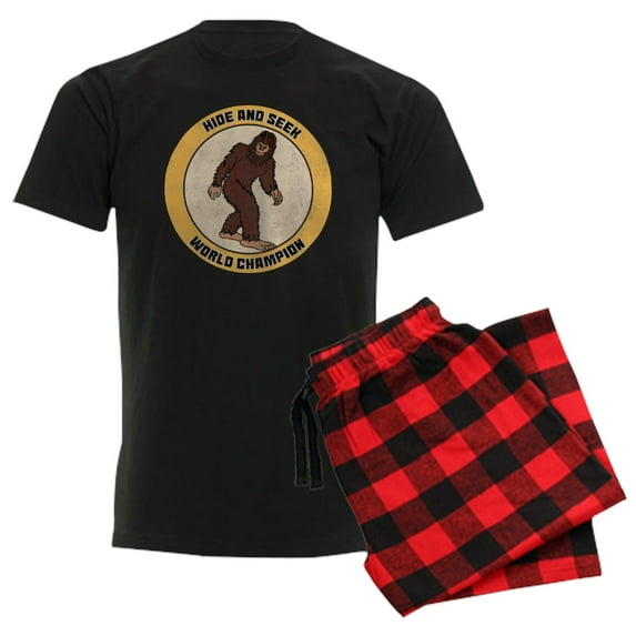 CafePress - Hide And Seek World Champion Men's Dark Pajamas - Men's Dark Loose Fit Cotton Pajama Set