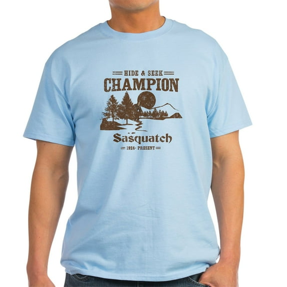 CafePress - Hide & Seek Champion Sasquatch T Shirt - Men's Classic Graphic T-Shirt