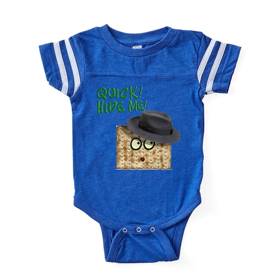 CafePress - Hide The Afikomen Copy - Cute Infant Baby Football Bodysuit