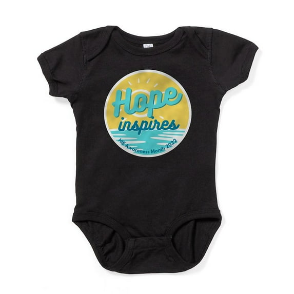 CafePress - Hie Awareness Month 2022 Hope Inspires Body Suit - Cute Infant Bodysuit Baby Romper - Size Newborn - 24 Months