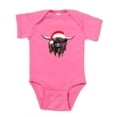thumbnail image 1 of CafePress - Highland Cow Santa Hat Xmas Body Suit - Cute Infant Bodysuit Baby Romper - Size Newborn - 24 Months, 1 of 3