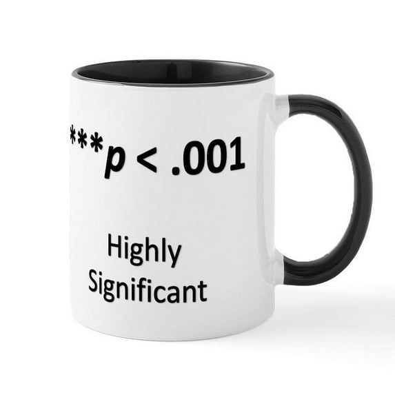 CafePress - Highly Significant Mug - 11 oz Ceramic Mug - Novelty Coffee Tea Cup