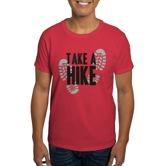 CafePress - Hike Dark T Shirt - Men's Classic Graphic Cotton T-Shirt