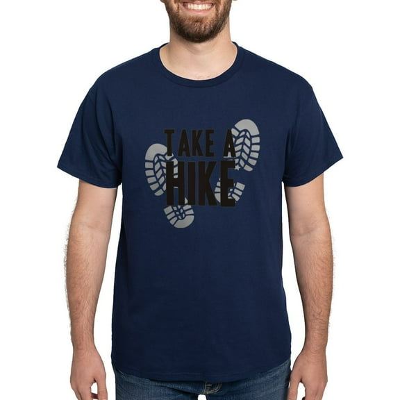 CafePress - Hike Dark T Shirt - Men's Classic Graphic Cotton T-Shirt