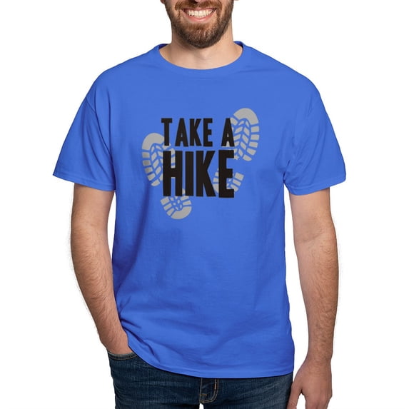 CafePress - Hike Dark T Shirt - Men's Classic Graphic Cotton T-Shirt