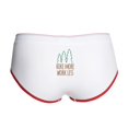 thumbnail image 1 of CafePress - Hike More Work Less Women's Boy Brief - Women's Novelty Briefs, Size S-XL, 1 of 4