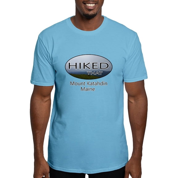 CafePress - Hiking Mount Katahdin T Shirt - Fitted T-Shirt, Vintage Fit Soft Cotton Tee