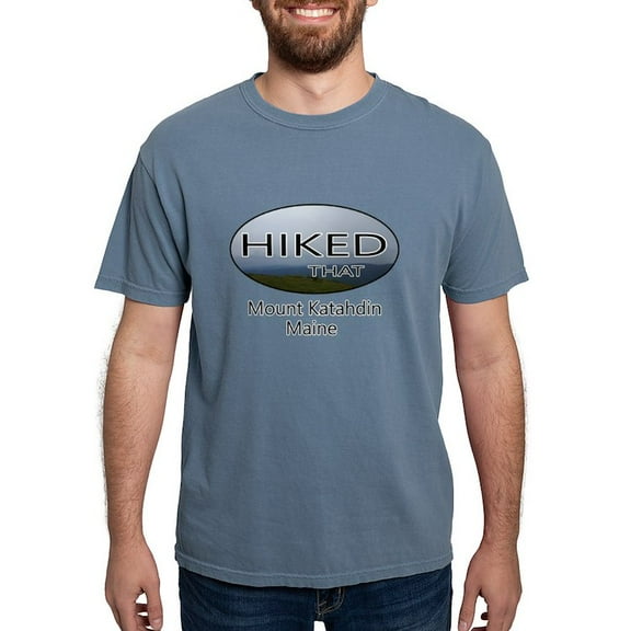 CafePress - Hiking Mount Katahdin T Shirt - Mens Comfort Colors Shirt