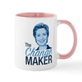 thumbnail image 1 of CafePress - Hillary, The Change Maker Mug - 11 oz Ceramic Mug - Novelty Coffee Tea Cup, 1 of 4