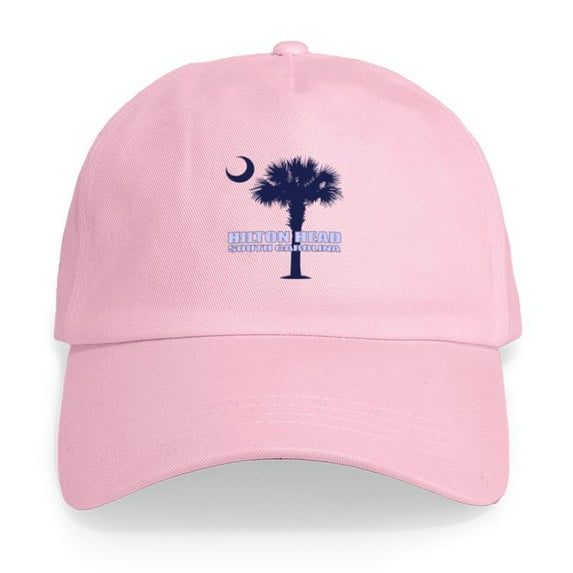 CafePress - Hilton Head - Adjustable 100% Brushed Unisex Casual Cotton Baseball Cap, Beige, 1