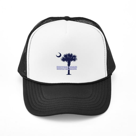 CafePress - Hilton Head - Adjustable Unisex Printed Trucker Hat with Mesh Back
