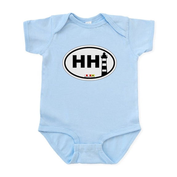 CafePress - Hilton Head Island Infant Bodysuit - Baby Light Bodysuit, Size Newborn - 24 Months