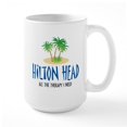 thumbnail image 1 of CafePress - Hilton Head Therapy Large Mug - 15 oz Ceramic Large White Novelty Mug, 1 of 6