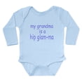 thumbnail image 1 of CafePress - Hip Glamma1a Body Suit - Long Sleeve Cotton Baby Bodysuit, 1 of 4