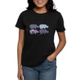 thumbnail image 1 of CafePress - Hippo Women's Dark T Shirt - Women's Traditional Fit Dark T-Shirt, 1 of 4