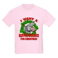 thumbnail image 1 of CafePress - Hippopotamus For Christmas Kids Light T Shirt - Light T-Shirt Kids XS-XL, 1 of 4