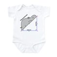 thumbnail image 1 of CafePress - Hippopotenuse Body Suit - Baby Light Bodysuit, Size Newborn - 24 Months, 1 of 4