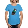 thumbnail image 1 of CafePress - Hipster Boston Terrier Women's Classic T Shirt - Women's Traditional Fit Dark T-Shirt, 1 of 4