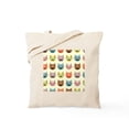 thumbnail image 1 of CafePress - Hipster Cats Tote Bag - Unisex Canvas Tote Bag, Beige, 1-Piece, 1 of 6