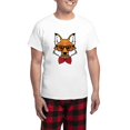 thumbnail image 1 of CafePress - Hipster Fox Men's Light Pajamas - Men's Light Loose Fit Cotton Pajama Set, 1 of 7