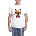 thumbnail image 1 of CafePress - Hipster Fox Men's Light Pajamas - Men's Light Loose Fit Cotton Pajama Set, 1 of 7