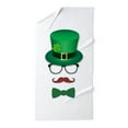 thumbnail image 1 of CafePress - Hipster Leprechaun - Large Beach Towel, Soft 30"x60" Towel with Unique Design, 1 of 3