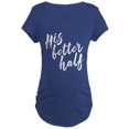 thumbnail image 1 of CafePress - His Better Half - Maternity Dark T-Shirt, 1 of 1