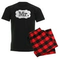 thumbnail image 1 of CafePress - His & Hers Men's Dark Pajamas - Men's Dark Loose Fit Cotton Pajama Set, 1 of 7