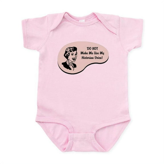 CafePress - Historian Voice Infant Bodysuit - Baby Light Bodysuit, Size Newborn - 24 Months