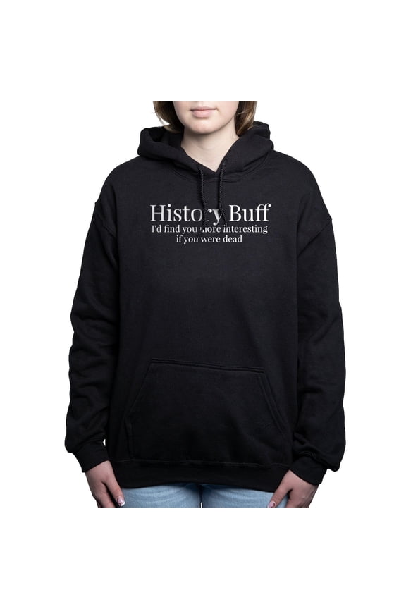 - History Buff - Pullover Hoodie, Classic & Comfortable Hooded Sweatshirt