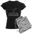 thumbnail image 1 of CafePress - History Repeats Dinosaur Pajamas - Women's Dark Pajamas, 1 of 4