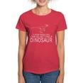 thumbnail image 1 of CafePress - History Repeats Dinosaur T Shirt - Women's Traditional Fit Dark T-Shirt, 1 of 4