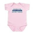 thumbnail image 1 of CafePress - History Teacher Mom Infant Bodysuit - Baby Light Bodysuit, Size Newborn - 24 Months, 1 of 4