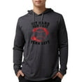 thumbnail image 1 of CafePress - Hit Hard Run Fast Turn Left - Mens Hooded Shirt, 1 of 3