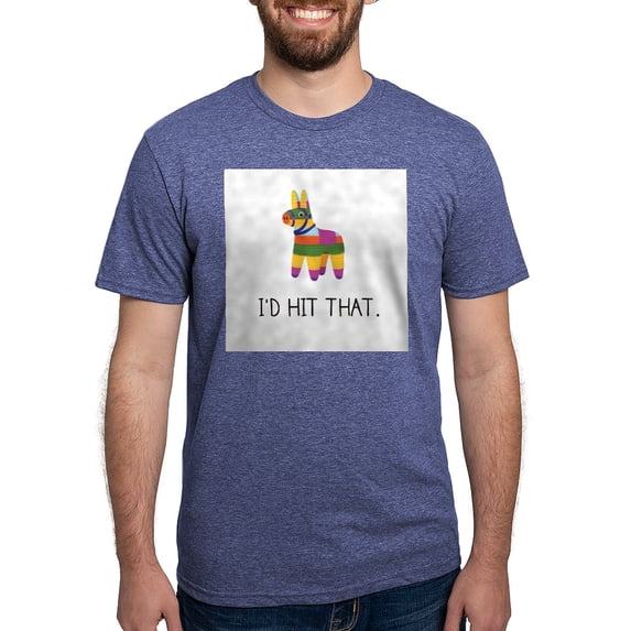 CafePress - Hit That Men's Deluxe T Shirt - Mens Tri-blend T-Shirt