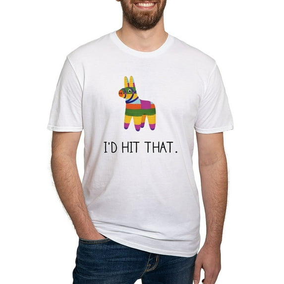 CafePress - Hit That T Shirt - Fitted T-Shirt, Vintage Fit Soft Cotton Tee