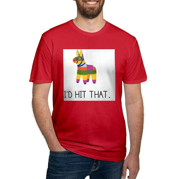 CafePress - Hit That T Shirt - Men's Fitted T-Shirt