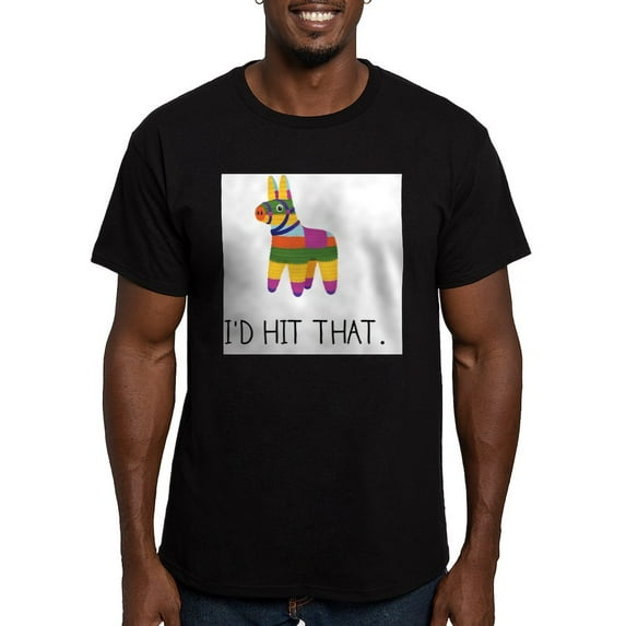CafePress - Hit That T Shirt - Men's Fitted T-Shirt