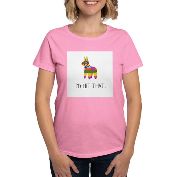 CafePress - Hit That T Shirt - Women's Traditional Fit Dark T-Shirt