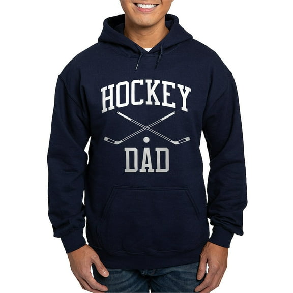 CafePress - Hockey Dad Hoodie (Dark) - Pullover Hoodie, Classic, Comfortable Hooded Sweatshirt