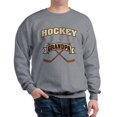 thumbnail image 1 of CafePress - Hockey Grandpa Sweatshirt - Crew Neck Sweatshirt, 1 of 4