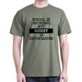 thumbnail image 1 of CafePress - Hockey Is Importanter T Shirt - Men's Classic Graphic Cotton T-Shirt, 1 of 4